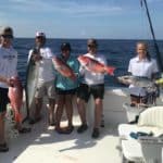 Family with Catches - Big Fish