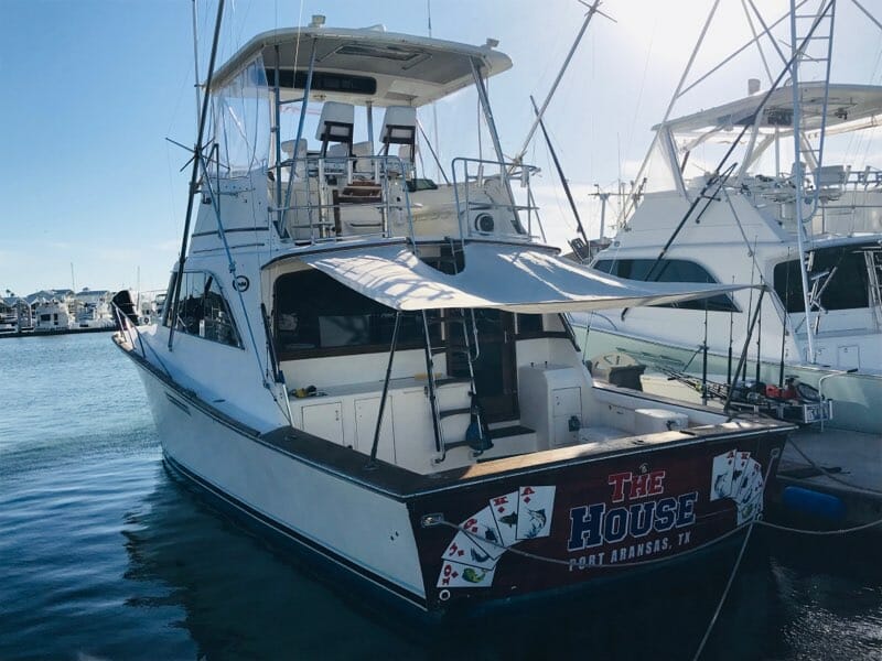 the-house-aft The House - Luxury Deep Sea Fishing Boat - At Dock