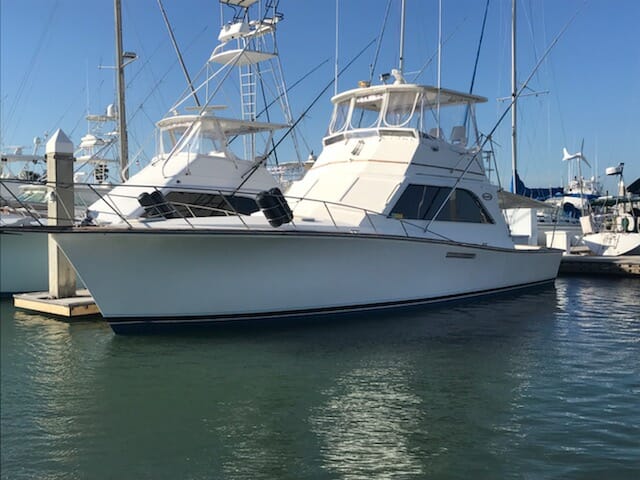 the-house-side The House - Luxury Deep Sea Fishing Boat - At Dock 2